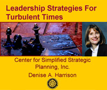 Leadership Strategies for Turbulent Times