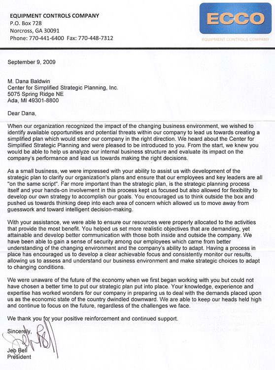Dana Baldwin testimonial